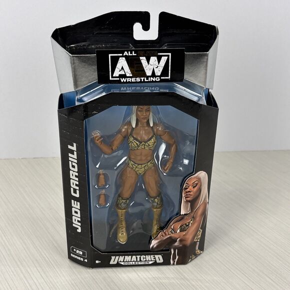 Jazwares Series 4 Unmatched Collection - Jade Cargill 6 in Action Figure AEW WWE - Picture 1 of 5